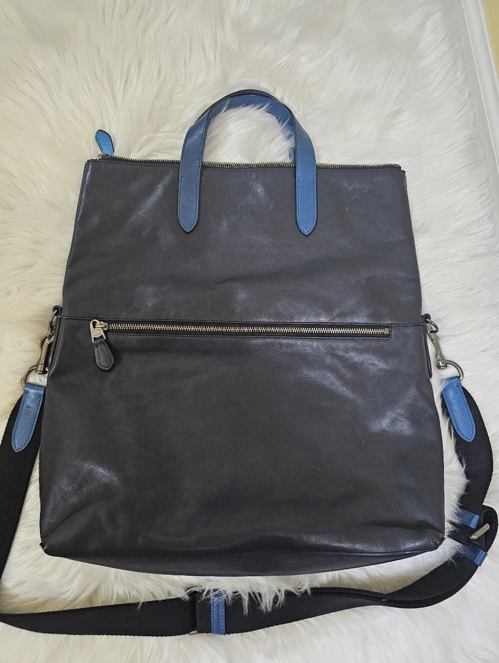 COACH Tote Manhattan Fold - Picture 7 of 16